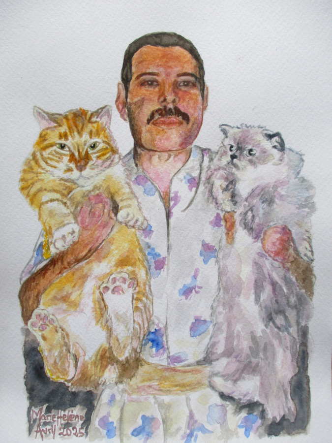 Freddie et ses chats